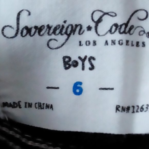 Sovereign Code Gavin Shorts  Boys Size 6 - Picture 3 of 8